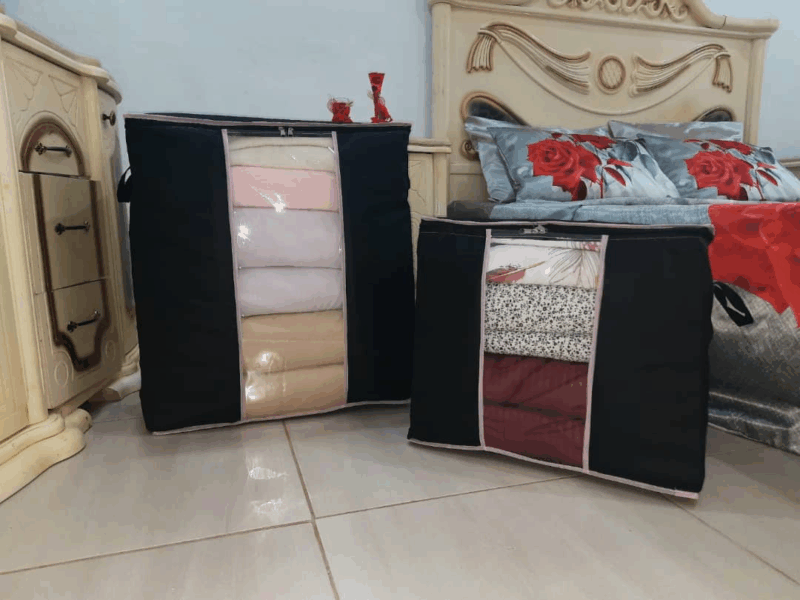 ⁦باك 2 حقائب تخزين الأغطية⁩ - الصورة ⁦2⁩